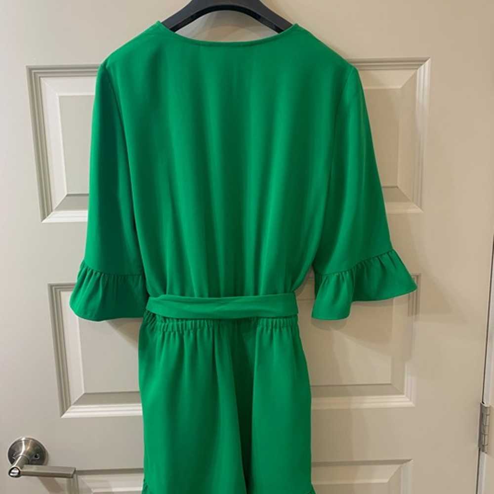 Trina Turk Green Te Amo Ruffle Romper - image 2