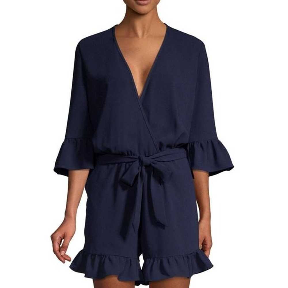 Trina Turk Green Te Amo Ruffle Romper - image 4