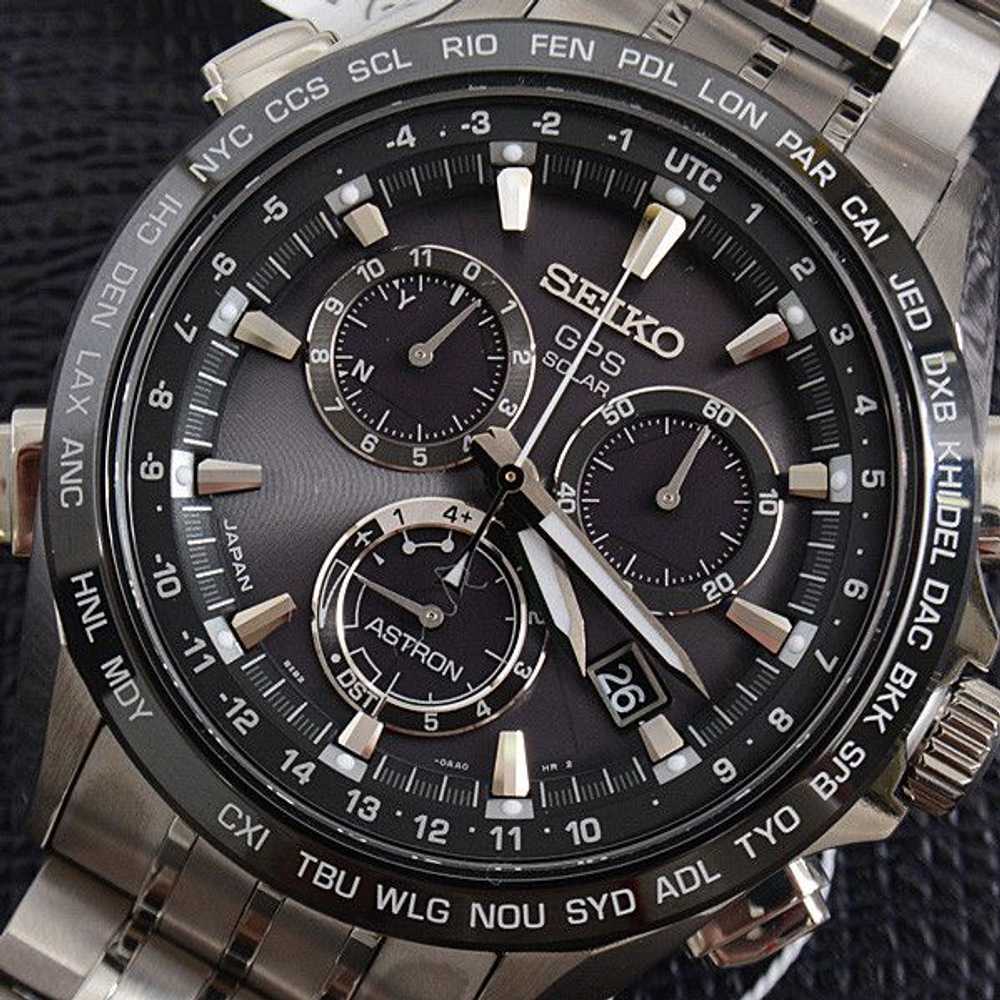 Seiko Seiko Seiko Astron Solar Black Dial 8X82-0A… - image 10