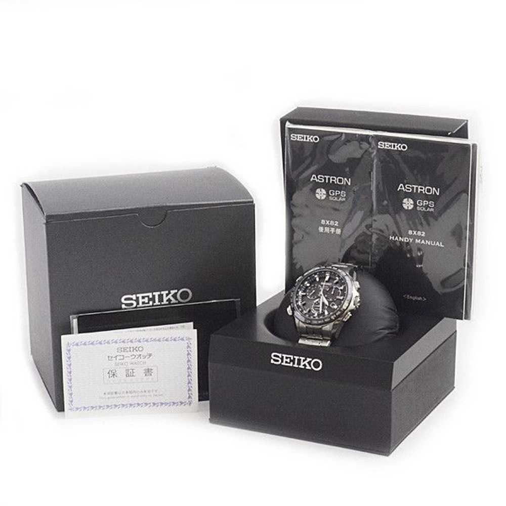 Seiko Seiko Seiko Astron Solar Black Dial 8X82-0A… - image 9