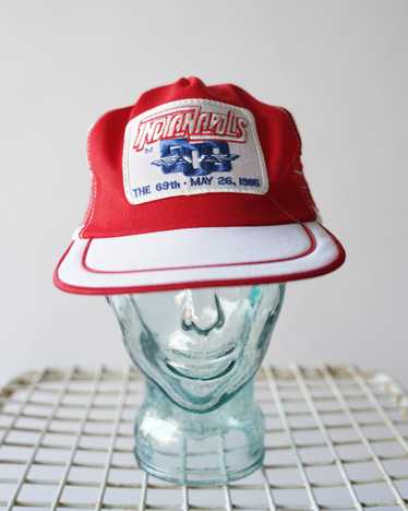 80's Red Indianapolis 500 Hat