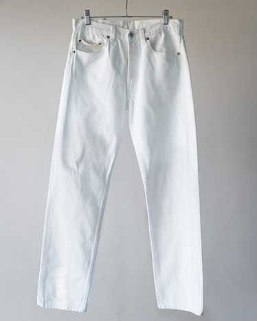 90's White Levi's 501's - 31x31.5