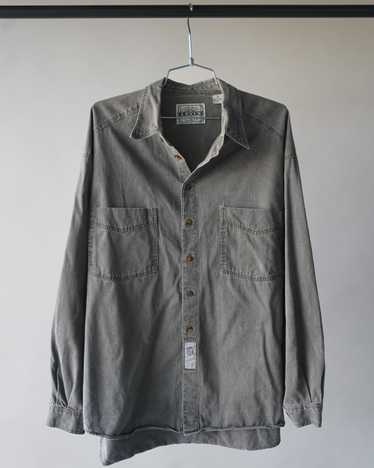 80's Levi's Brown Shirt - XL