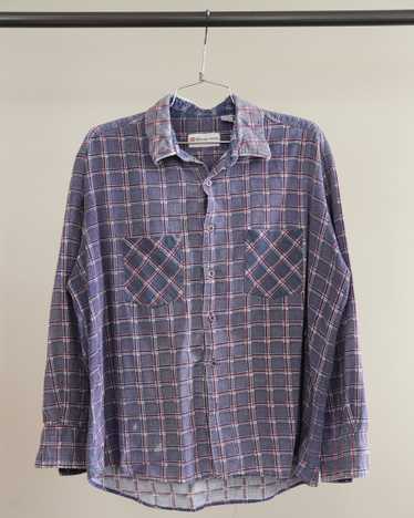 90's Faded Purple Flannel - XL