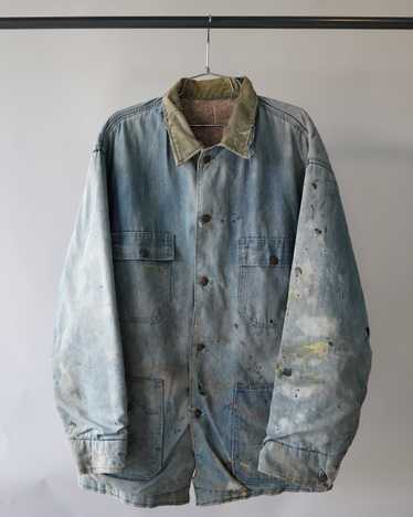 80's Big Mac Painter Denim Chore Coat - XL