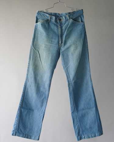 70's Lee Denim Flare Jeans - 33x32