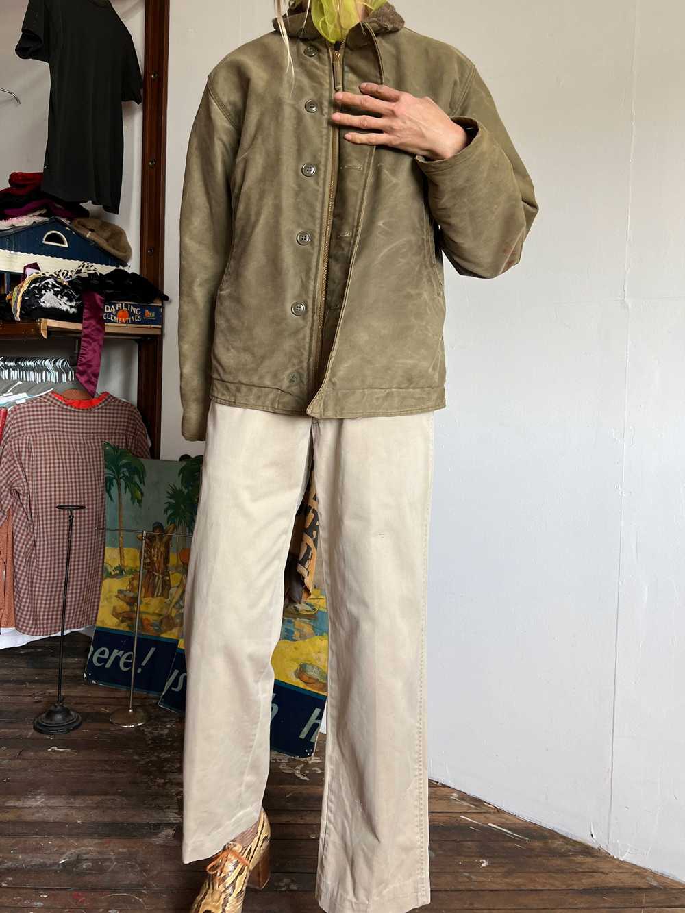 Vintage 1940's USN Coat Size 40 - image 5