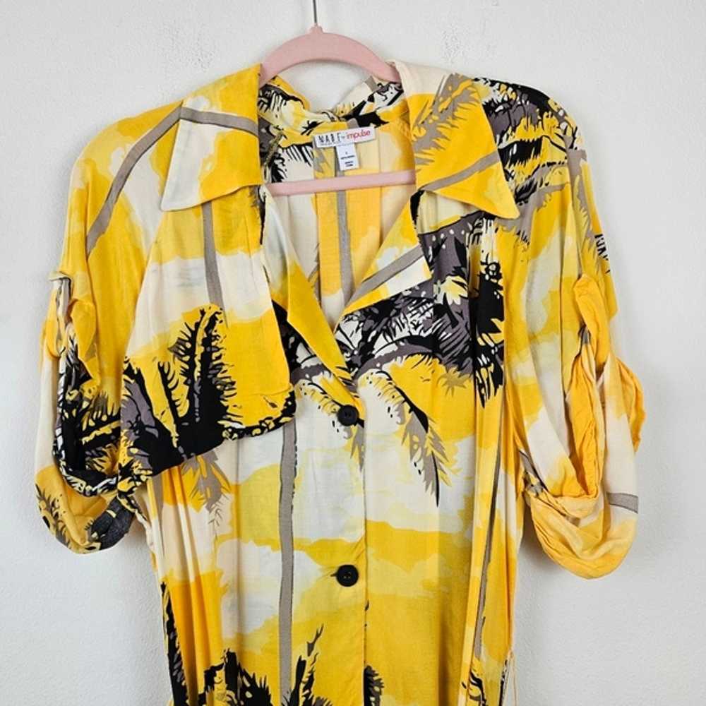 Made for Impulse Shirt Dress Size Large - image 3