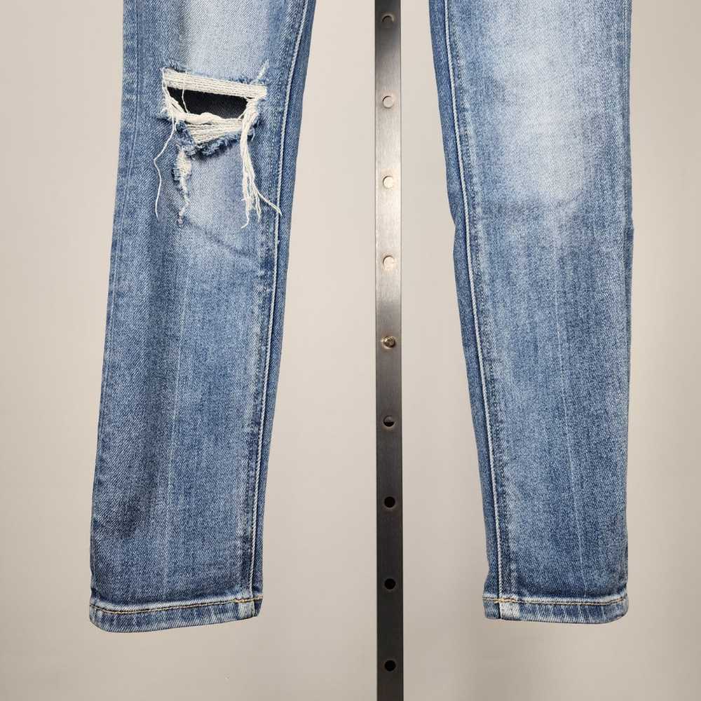 Vervet Light Wash High Rise Distressed Denim Jean… - image 4