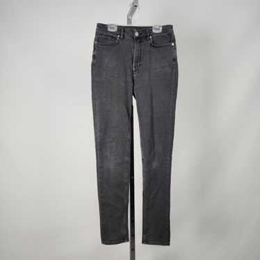 All Saints Black Denim Stilt Slim Leg Jeans Size … - image 1