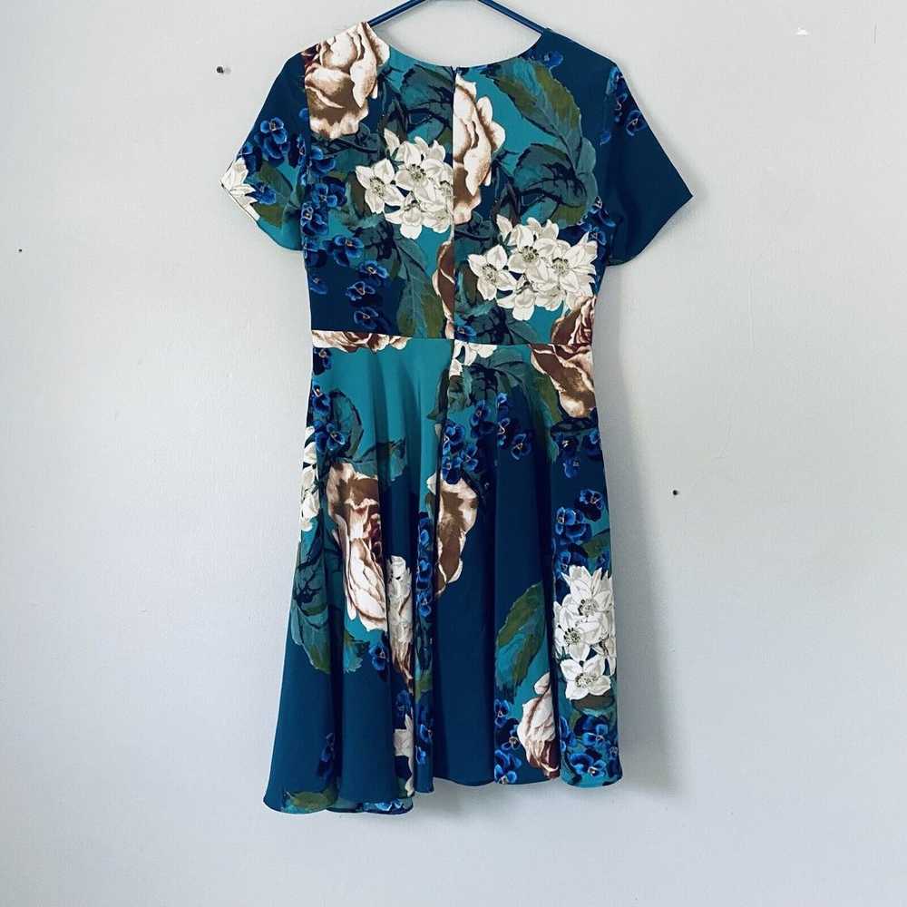 Anthropologie Corey Lynn Calter Dress 6 Green Blu… - image 3