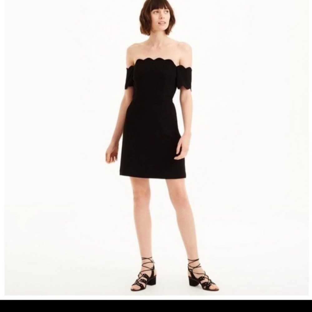 Club Monaco Black Off The Shoulder Dress 4 - image 1