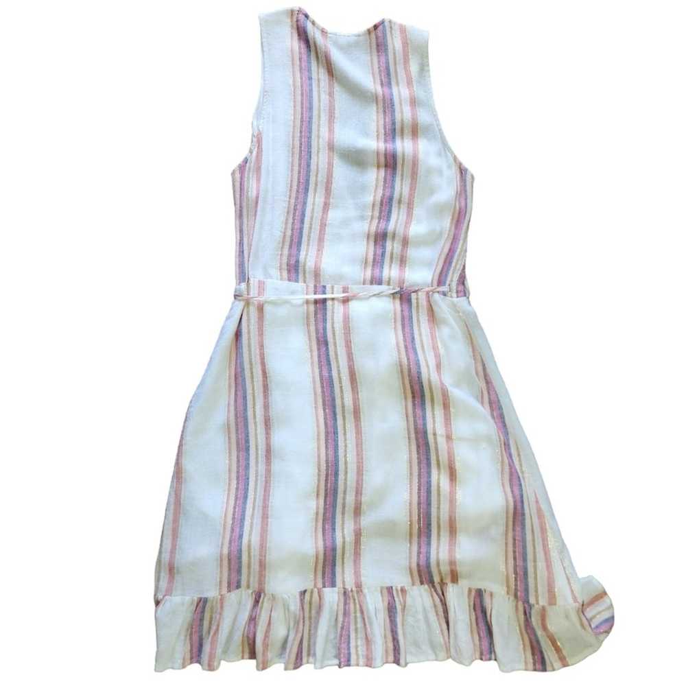 Rails wrap dress Madison jewel stripe size S - image 3