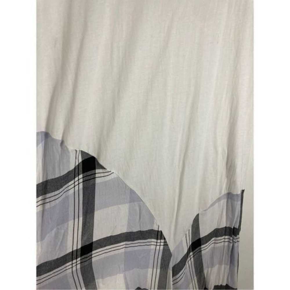 Zara Asymmetrical Patchwork Maxi T-Shirt Dress - image 4