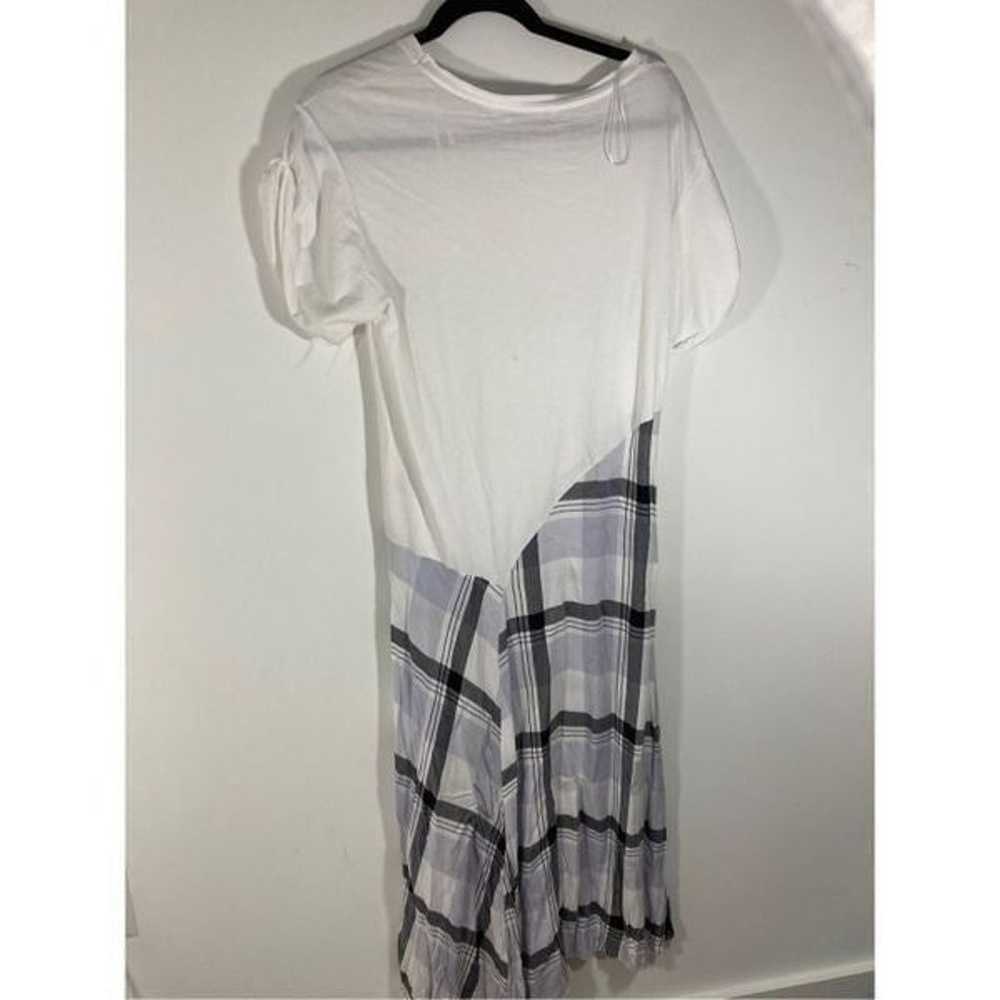 Zara Asymmetrical Patchwork Maxi T-Shirt Dress - image 7