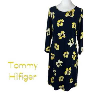 Tommy Hilfiger Black W Bold Floral Print Office To