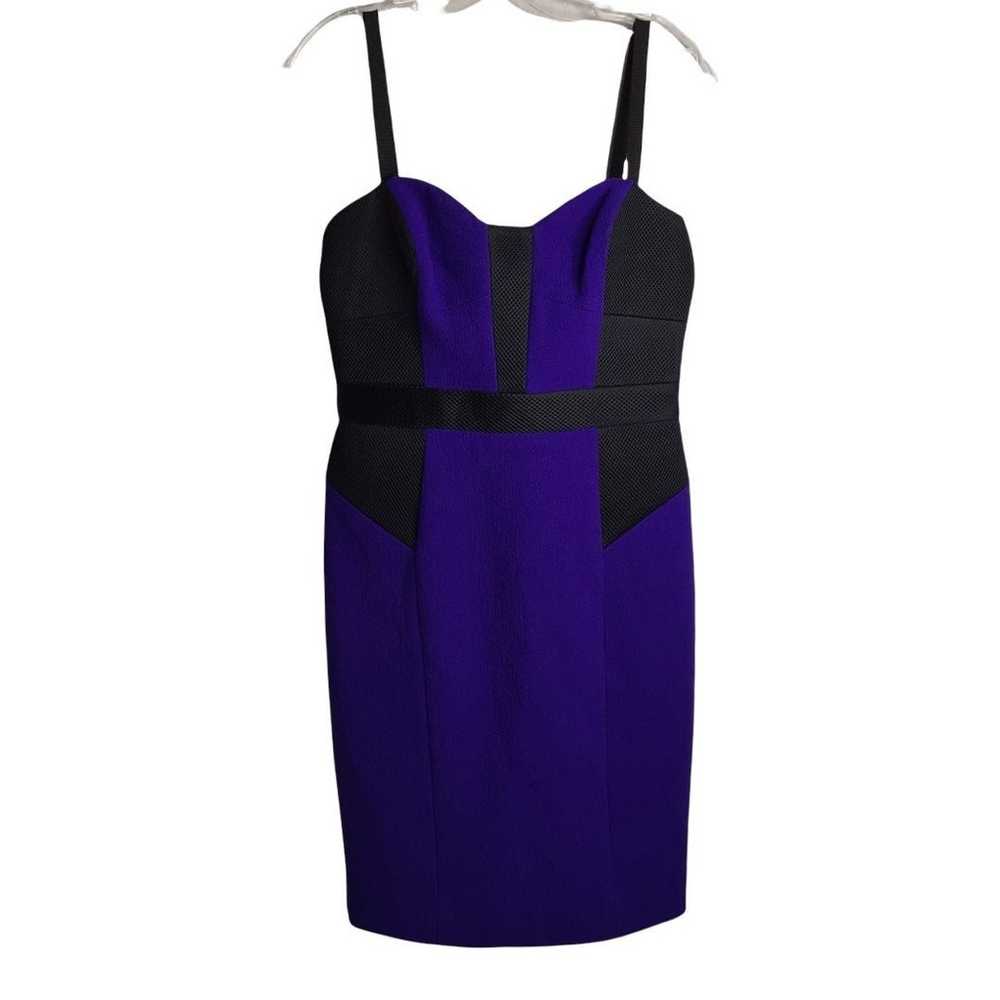 Milly Clarisse Bustier Color-block Cocktail Dress… - image 3