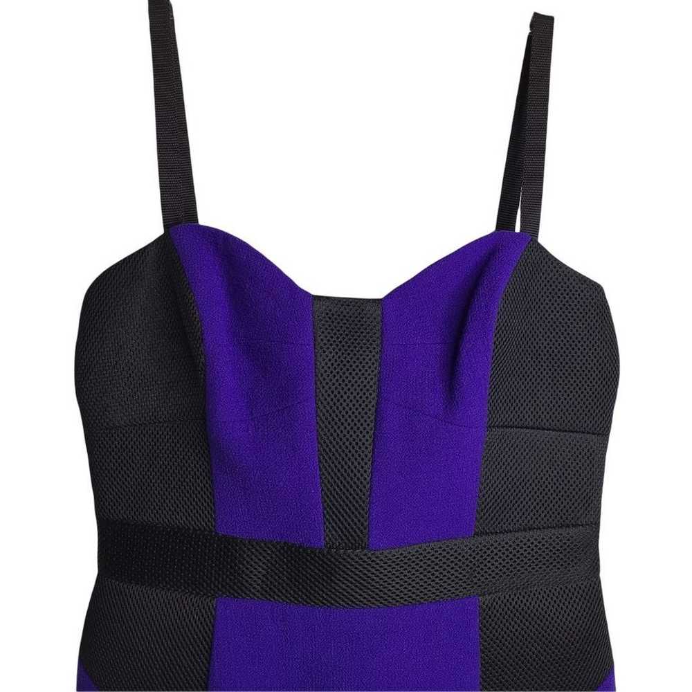 Milly Clarisse Bustier Color-block Cocktail Dress… - image 4