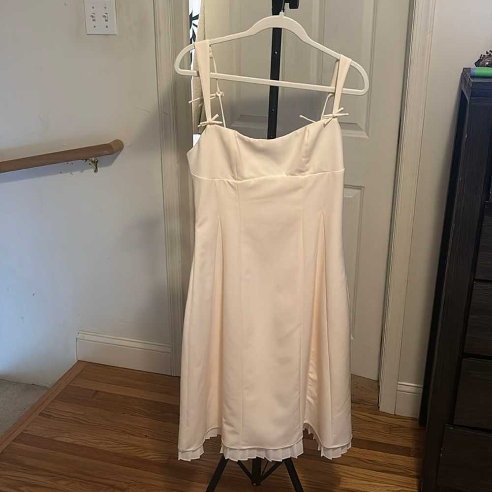 Cream bridal shower dress - image 2