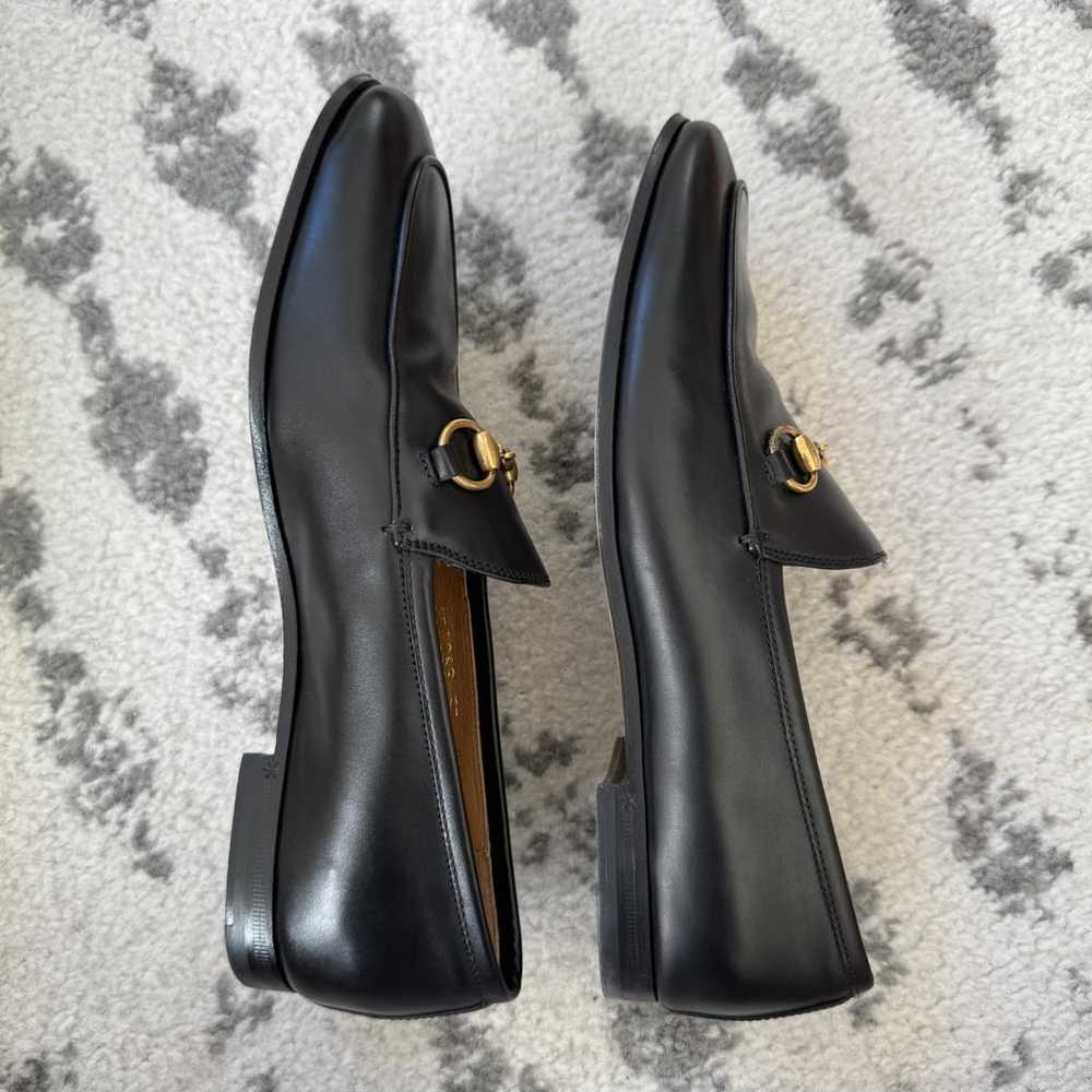 Gucci Jordaan leather flats - image 6