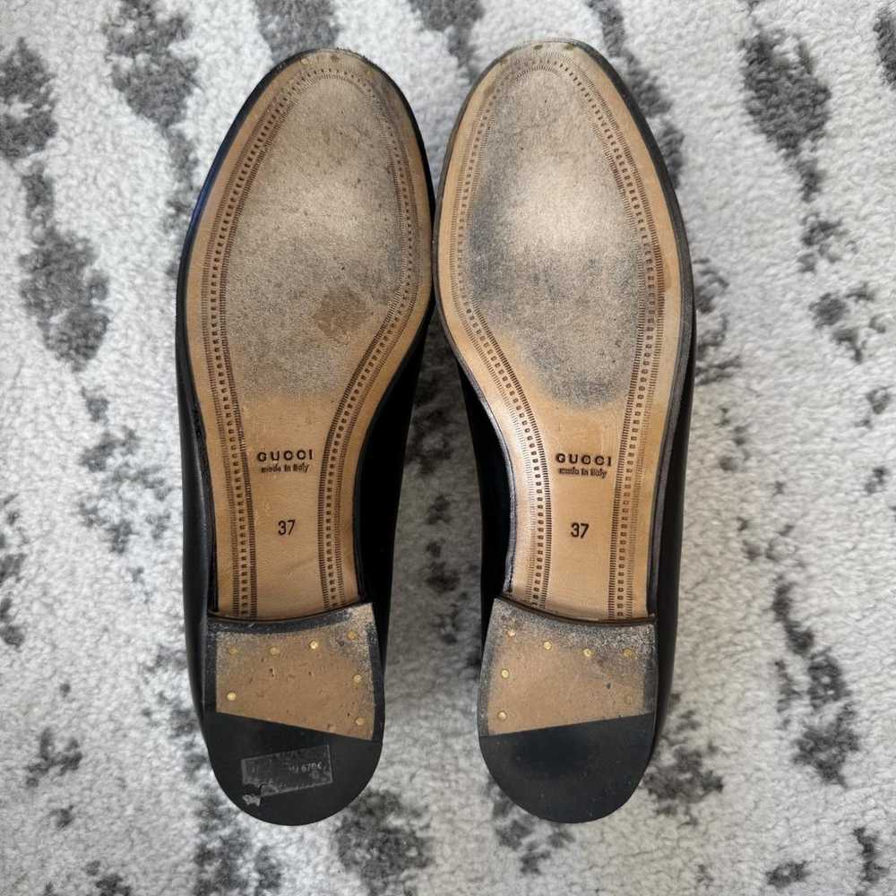 Gucci Jordaan leather flats - image 7