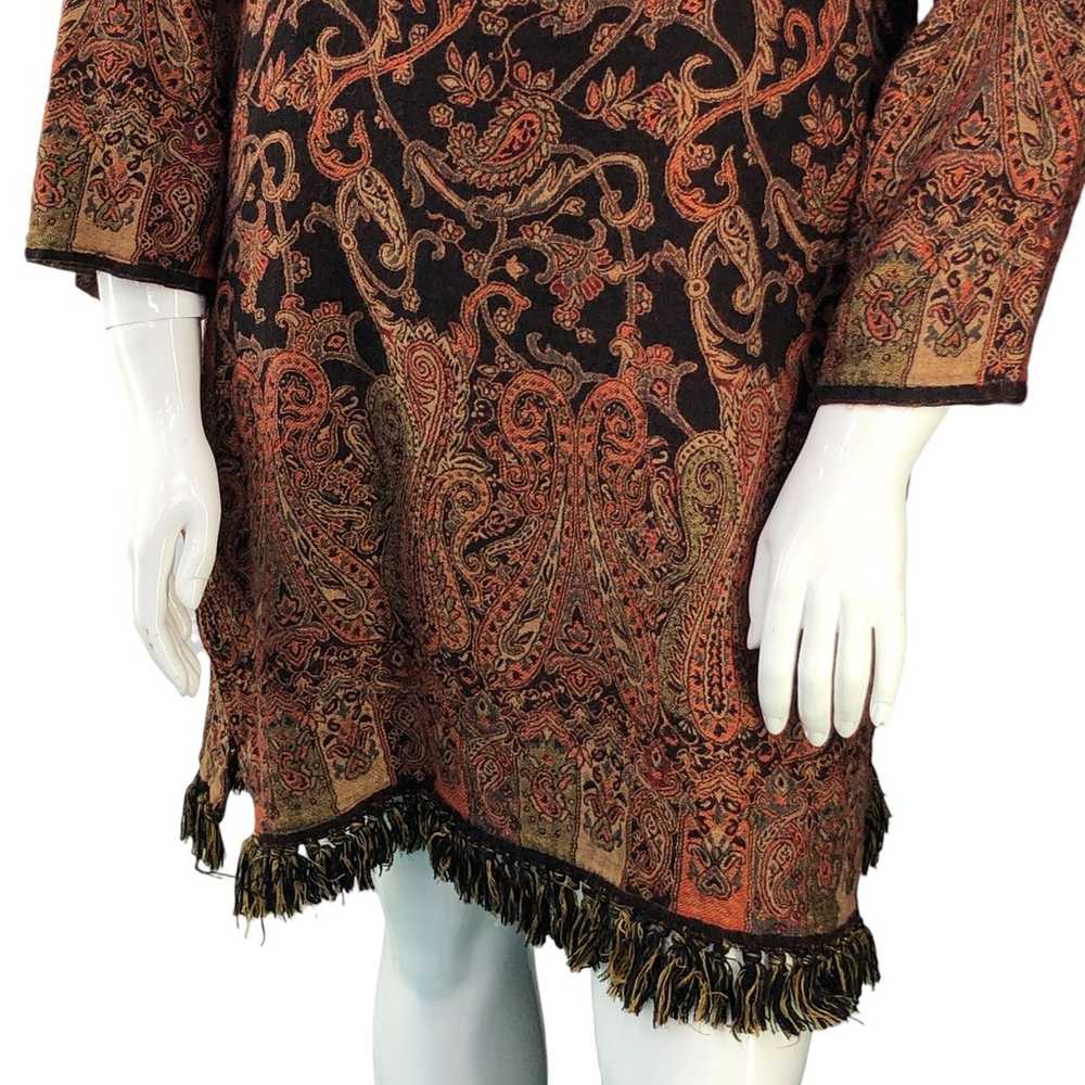 Soft Surroundings Womens Size L Autumn Paisley Fr… - image 3