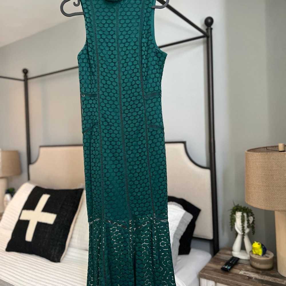 Lulus Green Lace Dress - image 1