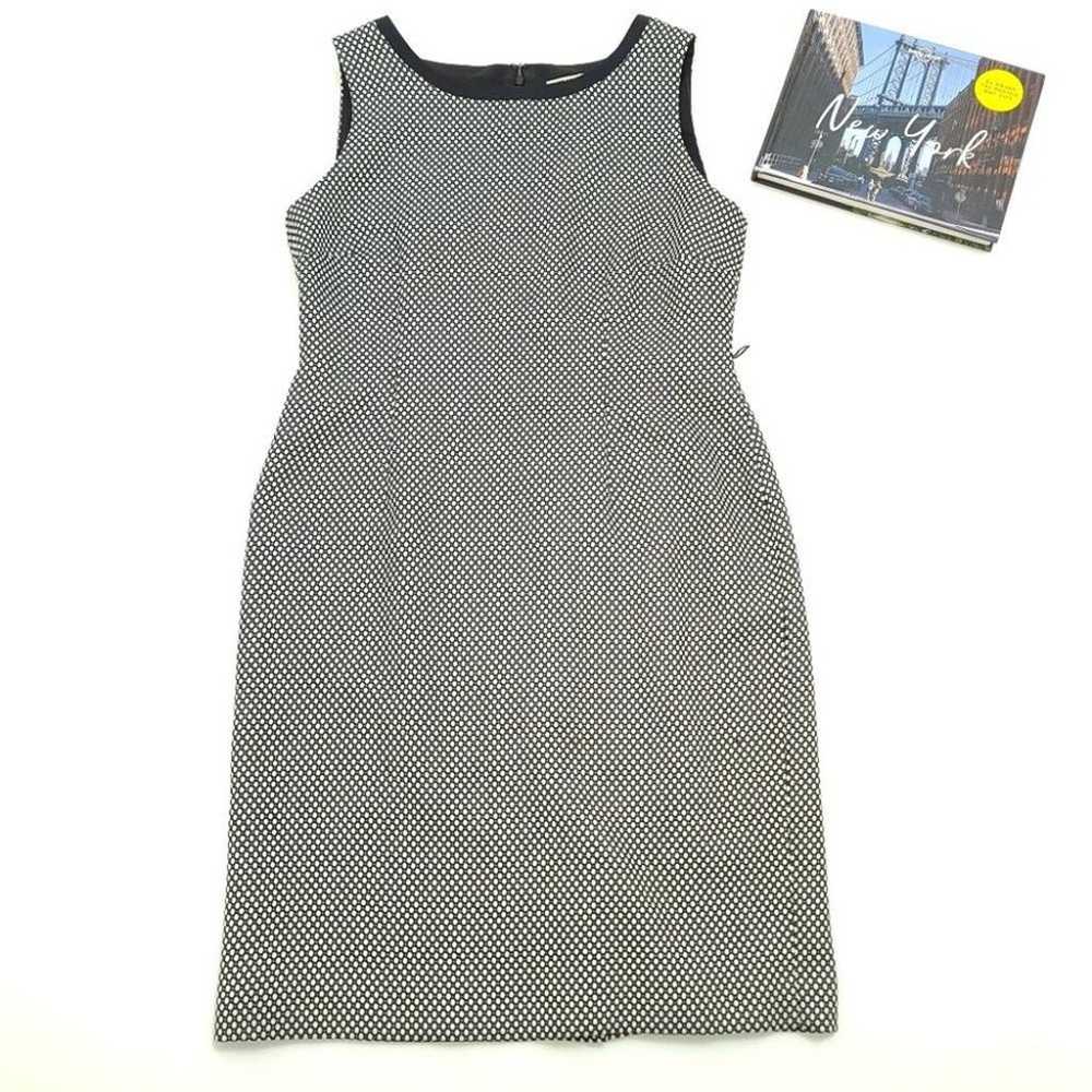 ANNE KLEIN NEW Classic Black & White Dress 4P - image 9