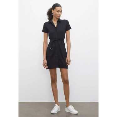 Club Monaco Woman Small Dress Short Sleeve Belt Po