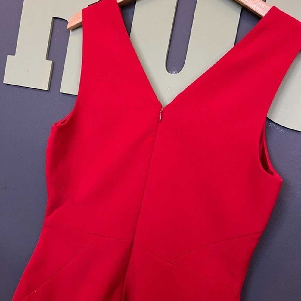 NWOT Banana Republic Red Knee Length Sheath Dress… - image 4