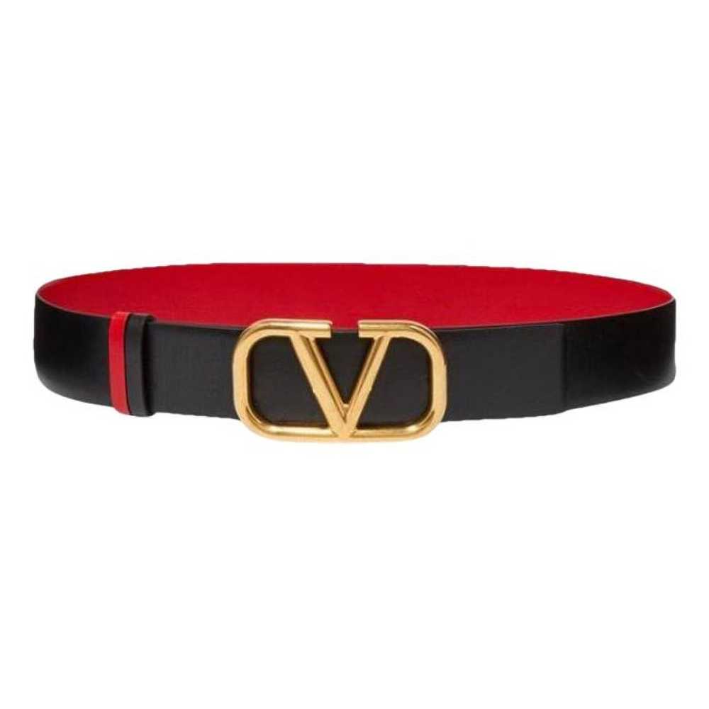 Valentino Garavani VLogo leather belt - image 1