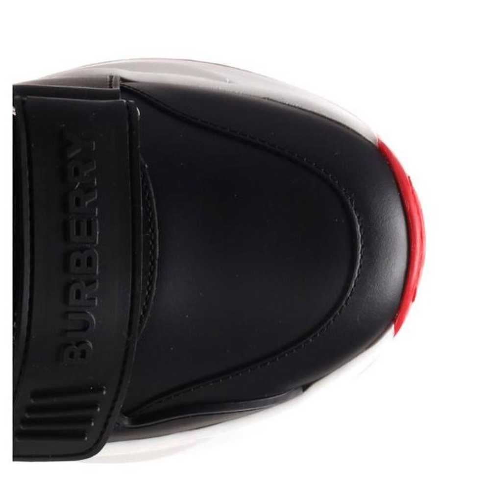 Burberry Regis leather trainers - image 4