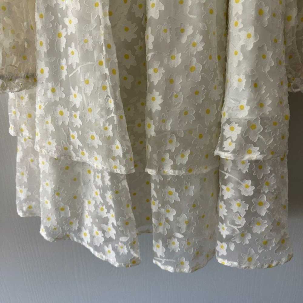 Storia Anthropologie Daisy Babydoll Dress Floral … - image 5