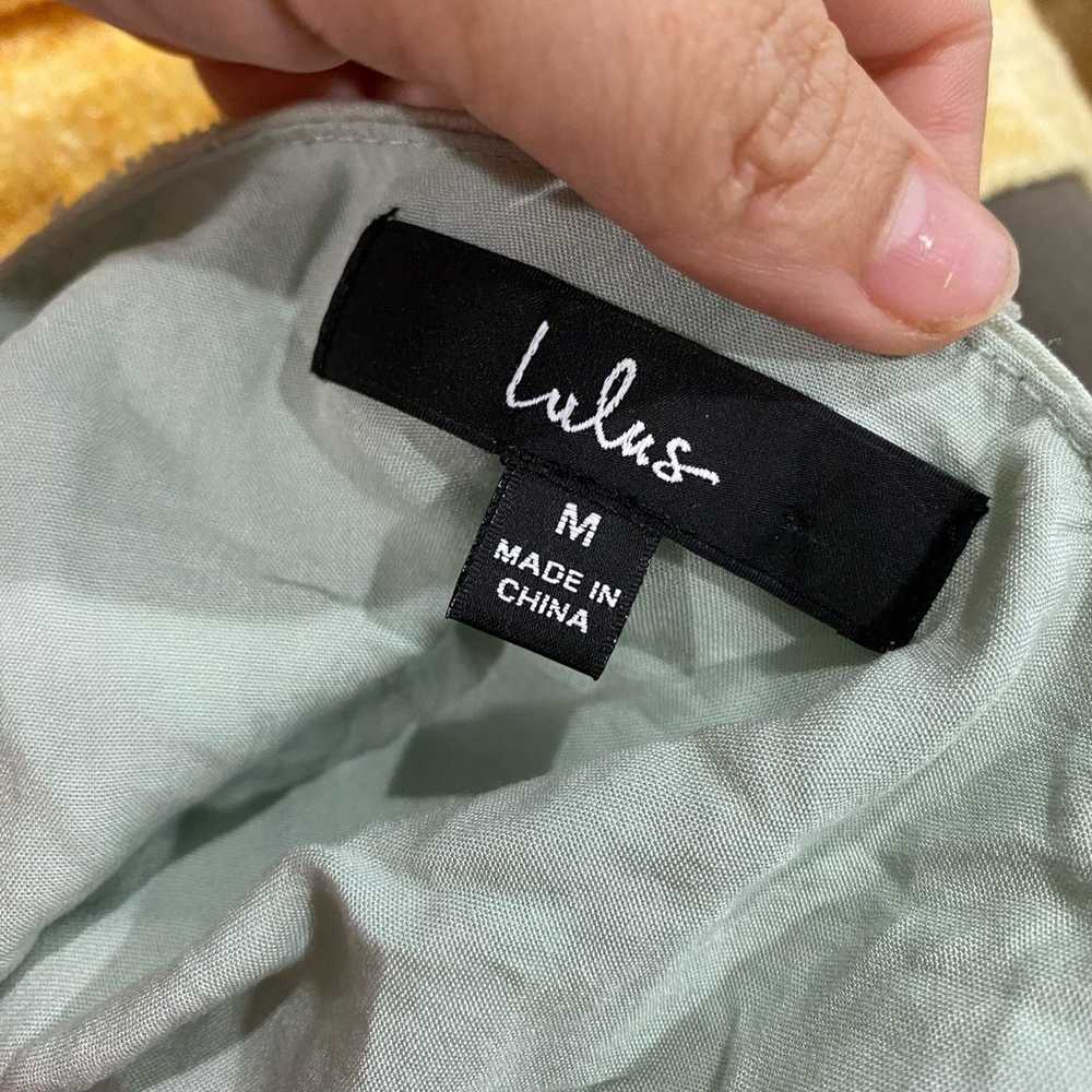 Lulus Tomorrow and Always Light Sage Green Burnou… - image 10