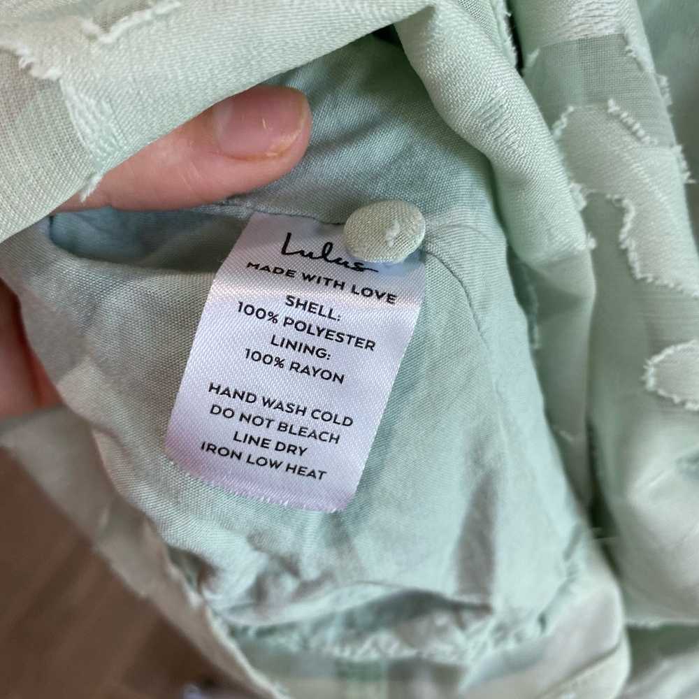 Lulus Tomorrow and Always Light Sage Green Burnou… - image 7