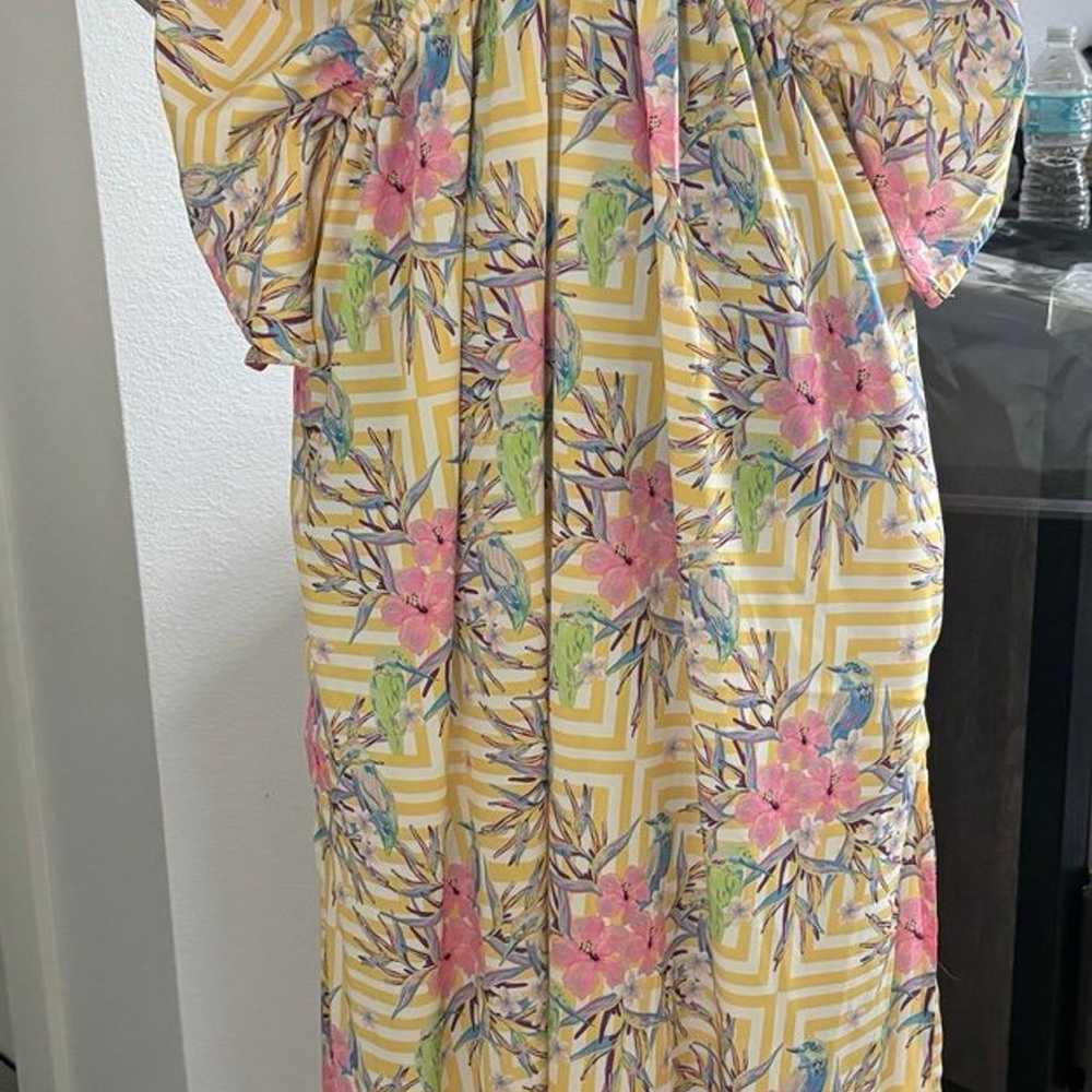 America & Beyond Maxi Dress Kimono Style # 510 - image 1