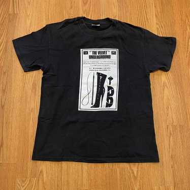 【HI FI FNK】Vintage Velvet Underground Top VTG 80s Velvet Underground Mosquitohead All Over Print Shirt