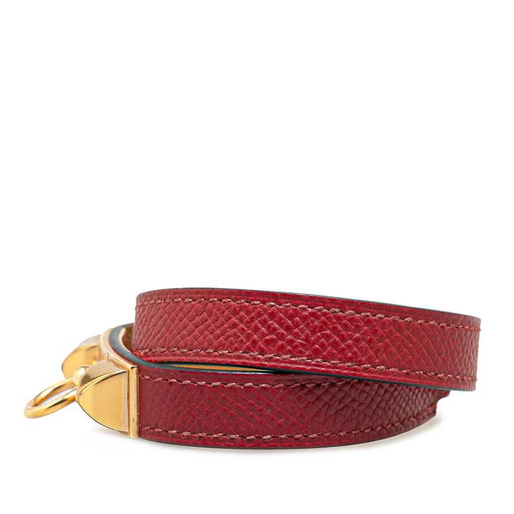 Hermès Rivale leather bracelet - image 2