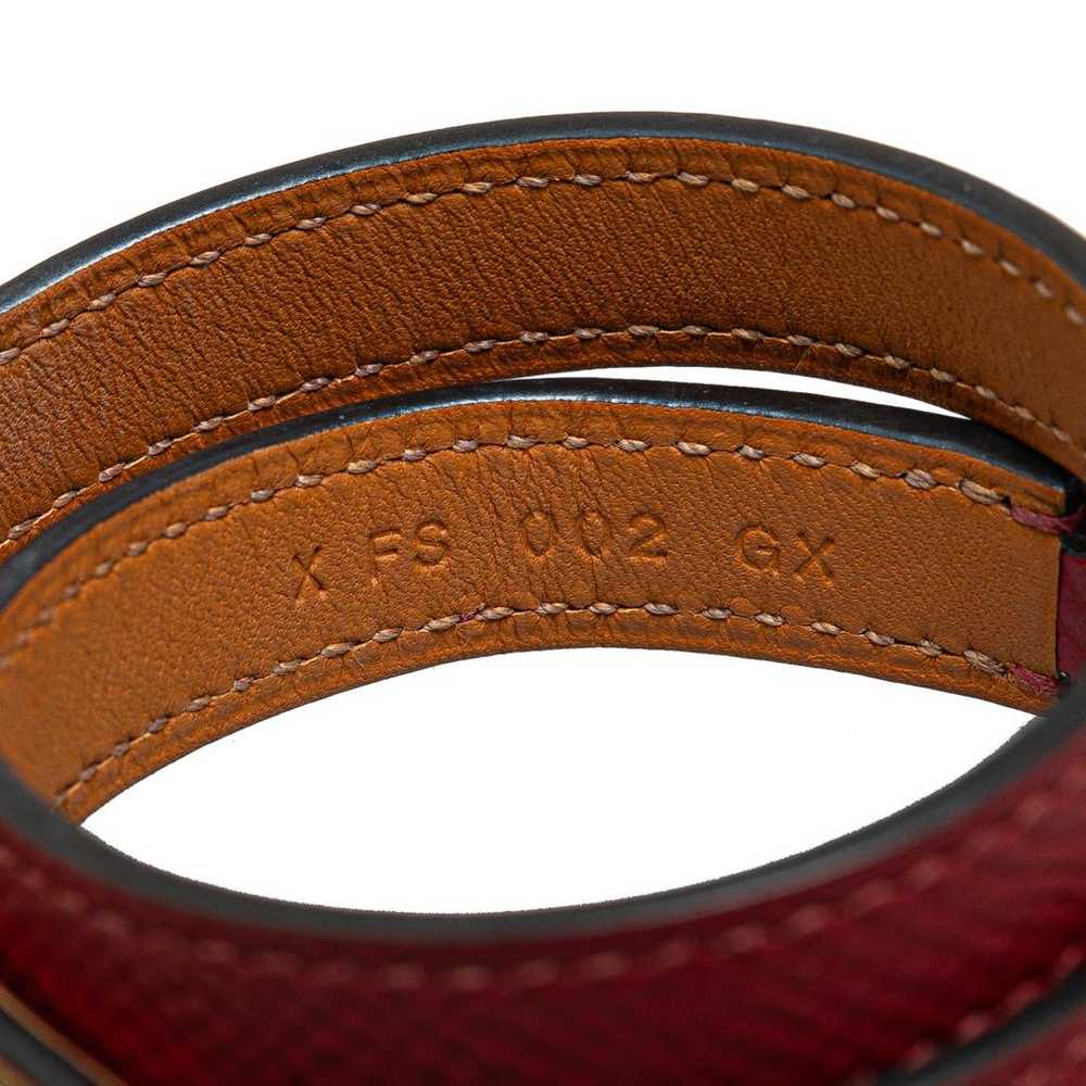 Hermès Rivale leather bracelet - image 5