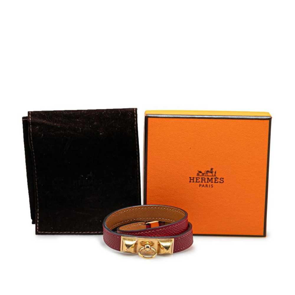 Hermès Rivale leather bracelet - image 8