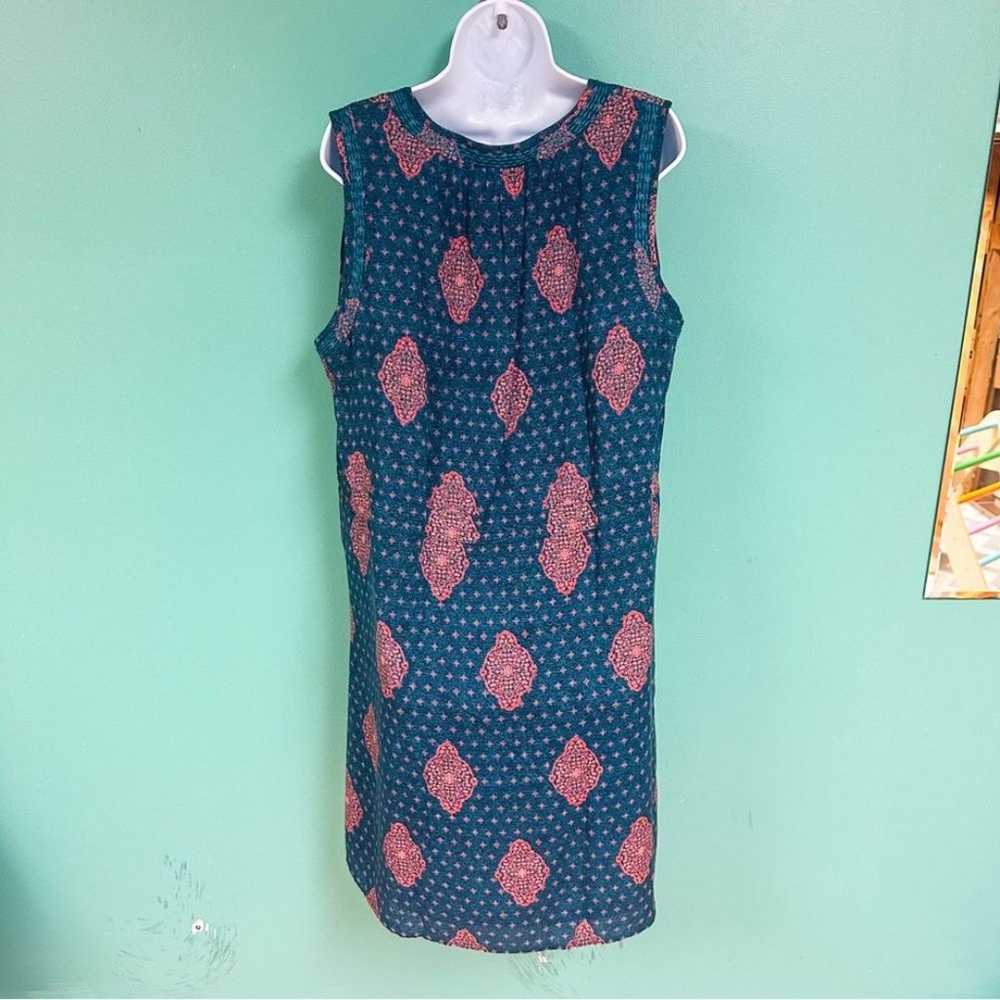 Lucky Brand Blue & Pink Sleeveless Printed Tie Wa… - image 6