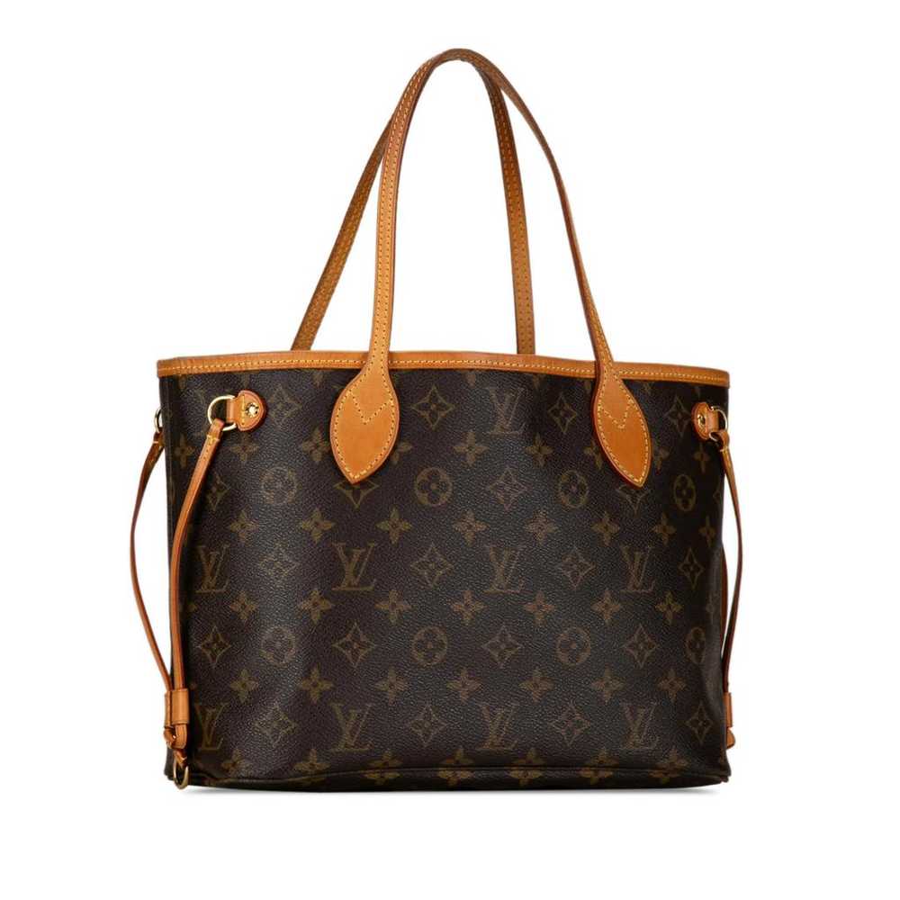 Louis Vuitton Neverfull leather tote - image 2