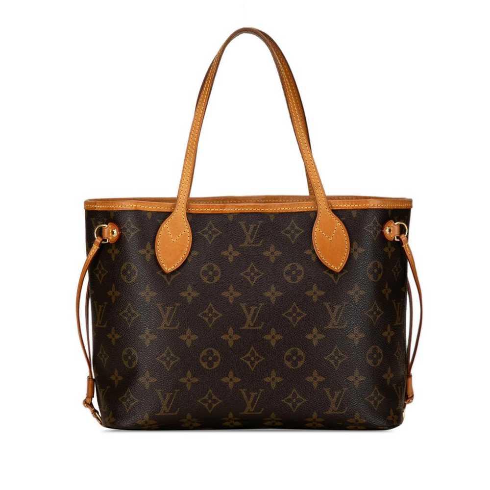 Louis Vuitton Neverfull leather tote - image 3