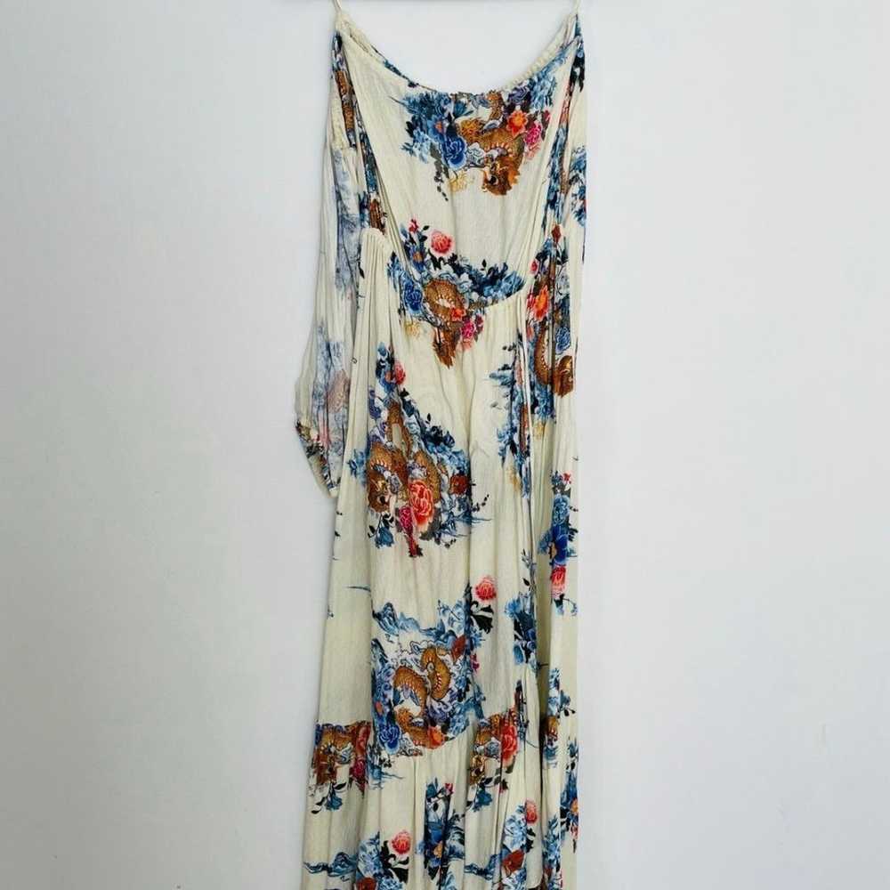 FARM RIO VERY RARE DRAGON MIDI DRESS - image 10