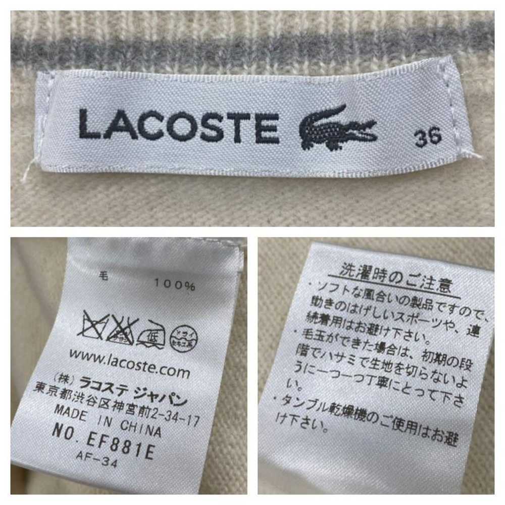 Excellent condition LACOSTE knee-length knit one-… - image 2