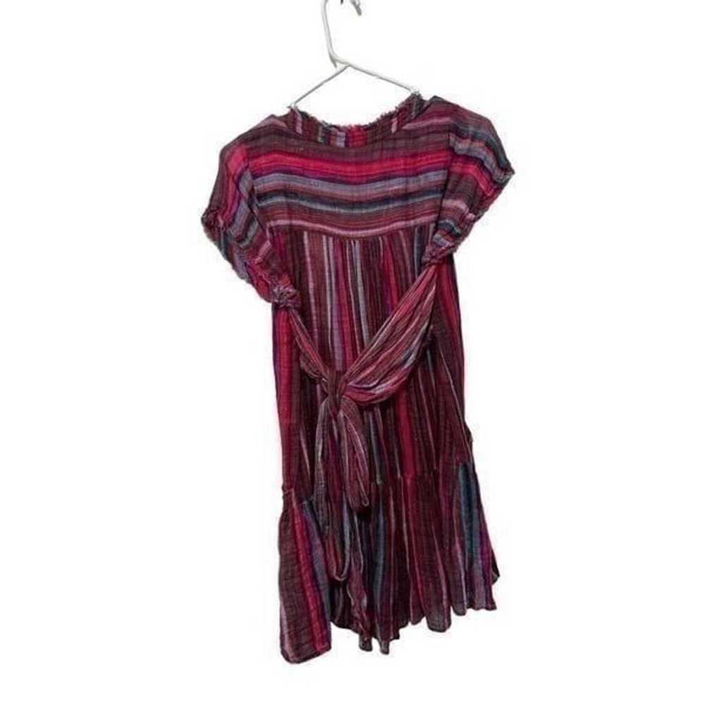 FP One Free People Short Sleeve One Maia Striped … - image 7