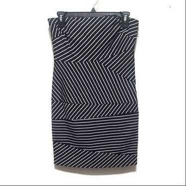 Cynthia Steffe Striped Strapless Dress - image 1