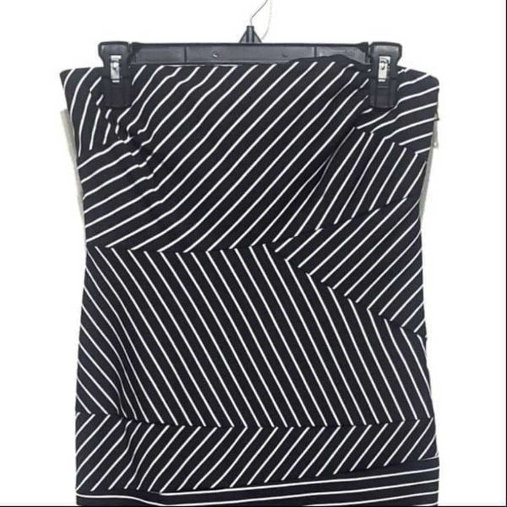 Cynthia Steffe Striped Strapless Dress - image 3