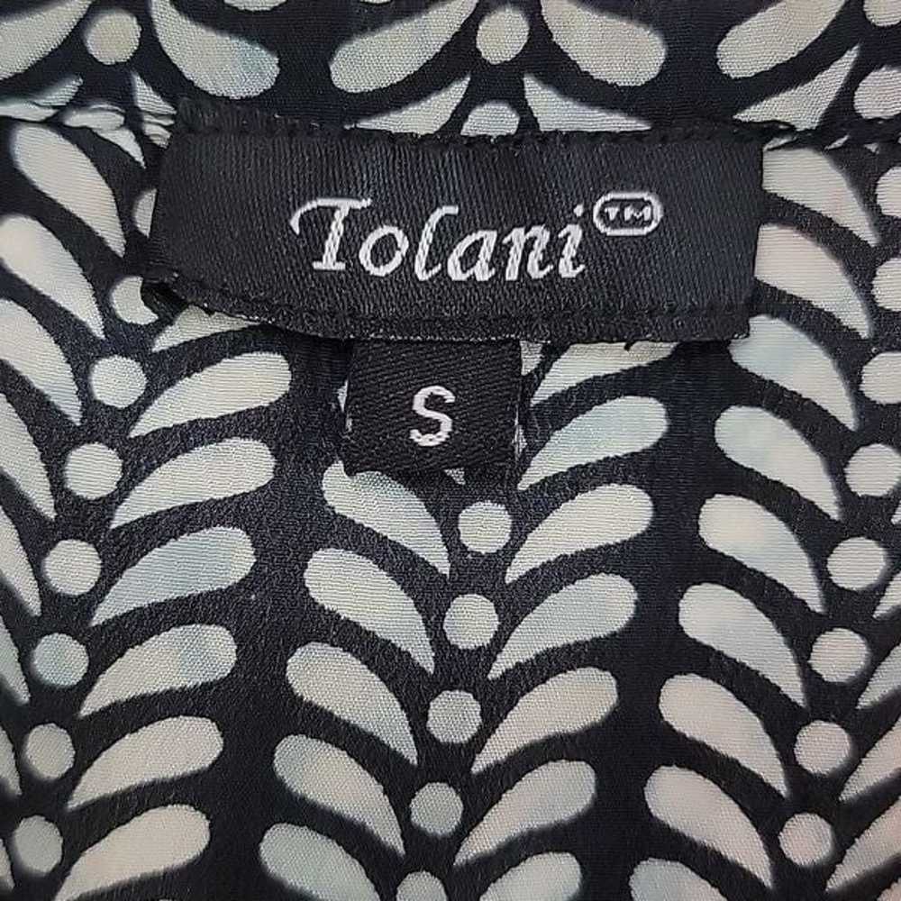 Tolani 100 percent silk dress. Size S - image 6