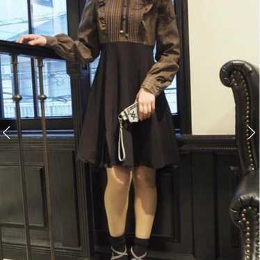 【EATME】Ruffled Blouse Docking Onepiece. - image 1